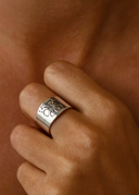 היבי- טבעת פרח כסף 925